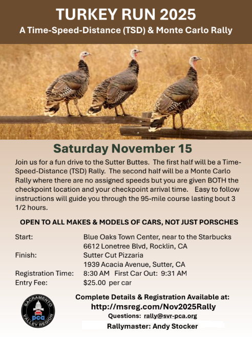 Sacramento Valley Region - RALLY